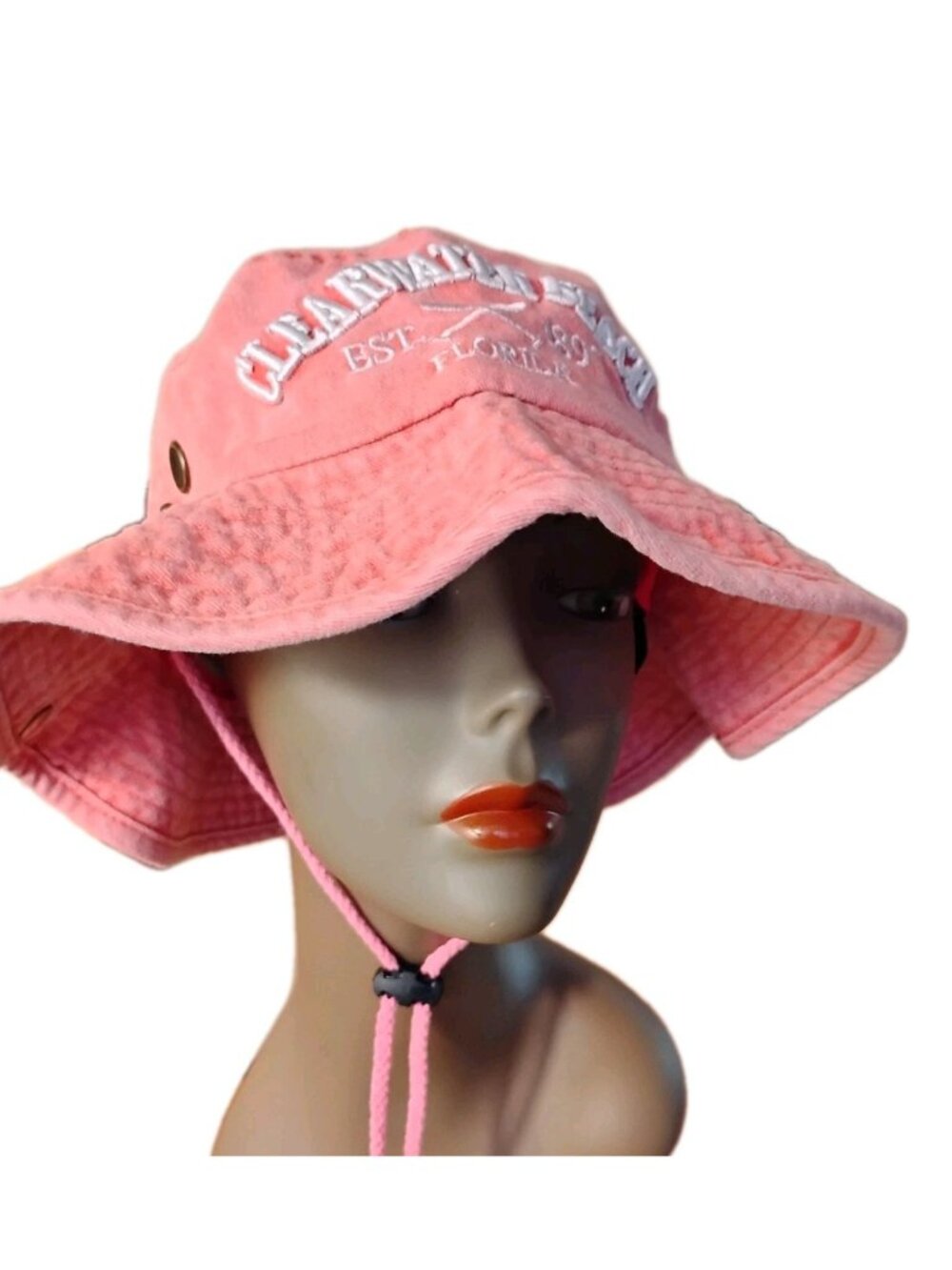 New Lot Of 4 Lucky 7 & Misc UPF 50+ Clearwater Beach Hats Sizes S to XL Vacation